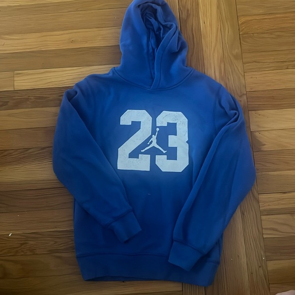 Air Jordan blue hoodie - Picture 1 of 3